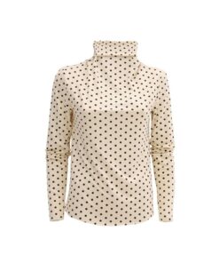 High Neck Long Sleeves Blouse FI3