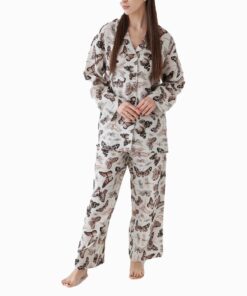 Flutterdream Linen Pajama Set FI8