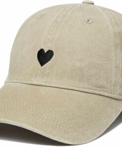 Embroidered Brushed Cotton Women’s Baseball Hat FI30